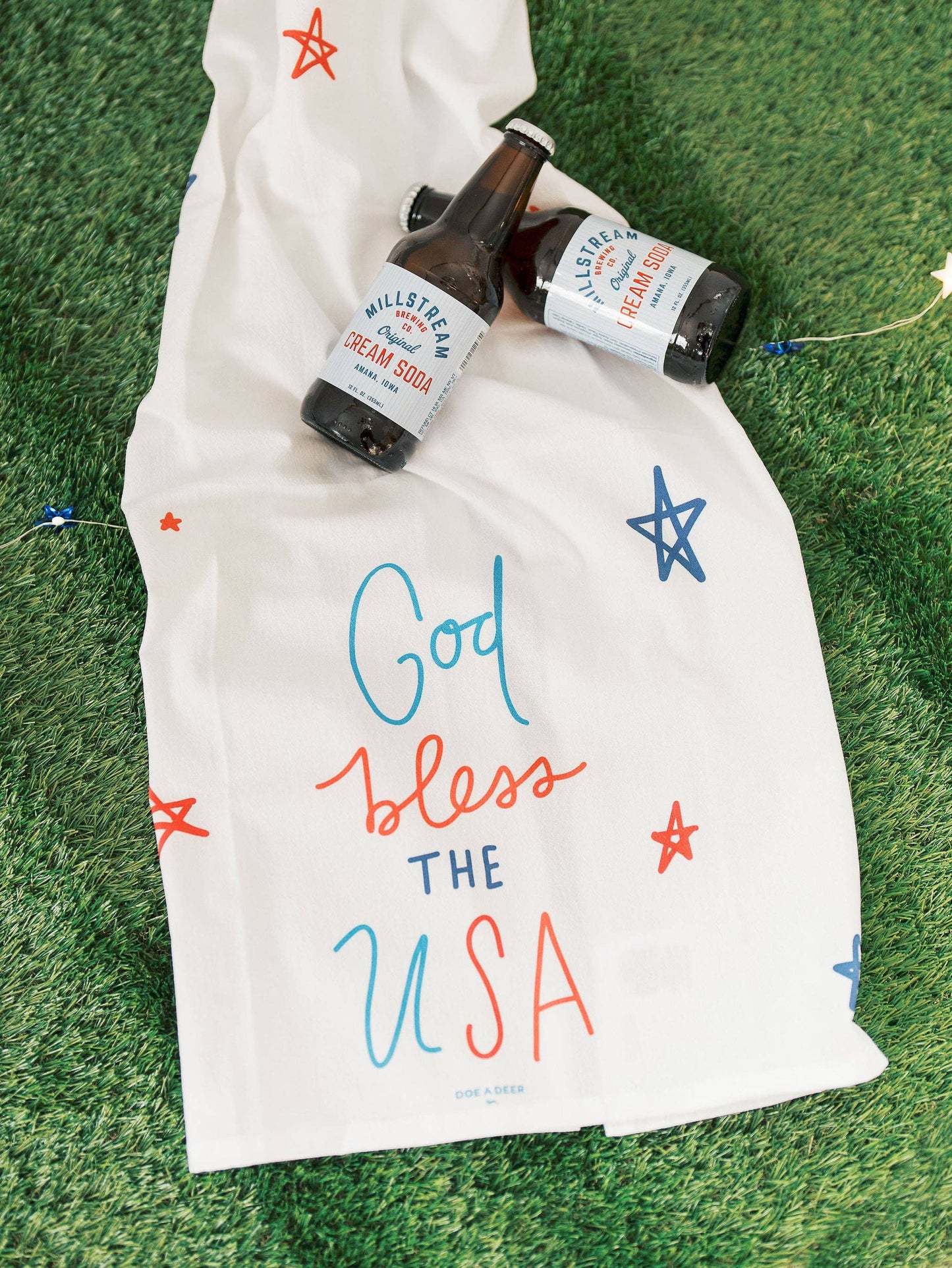 God Bless The USA Flour Sack Towel