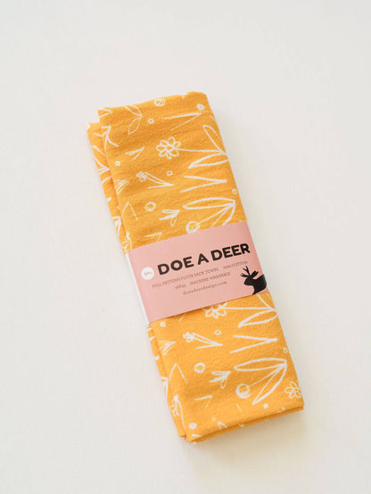 Golden Meadow | Full Pattern Tea Towel