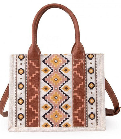 Wrangler Aztec Tote/Crossbody Bag