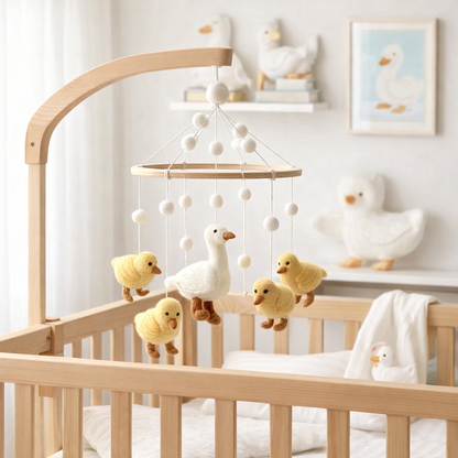 Duck Felt Baby Mobile