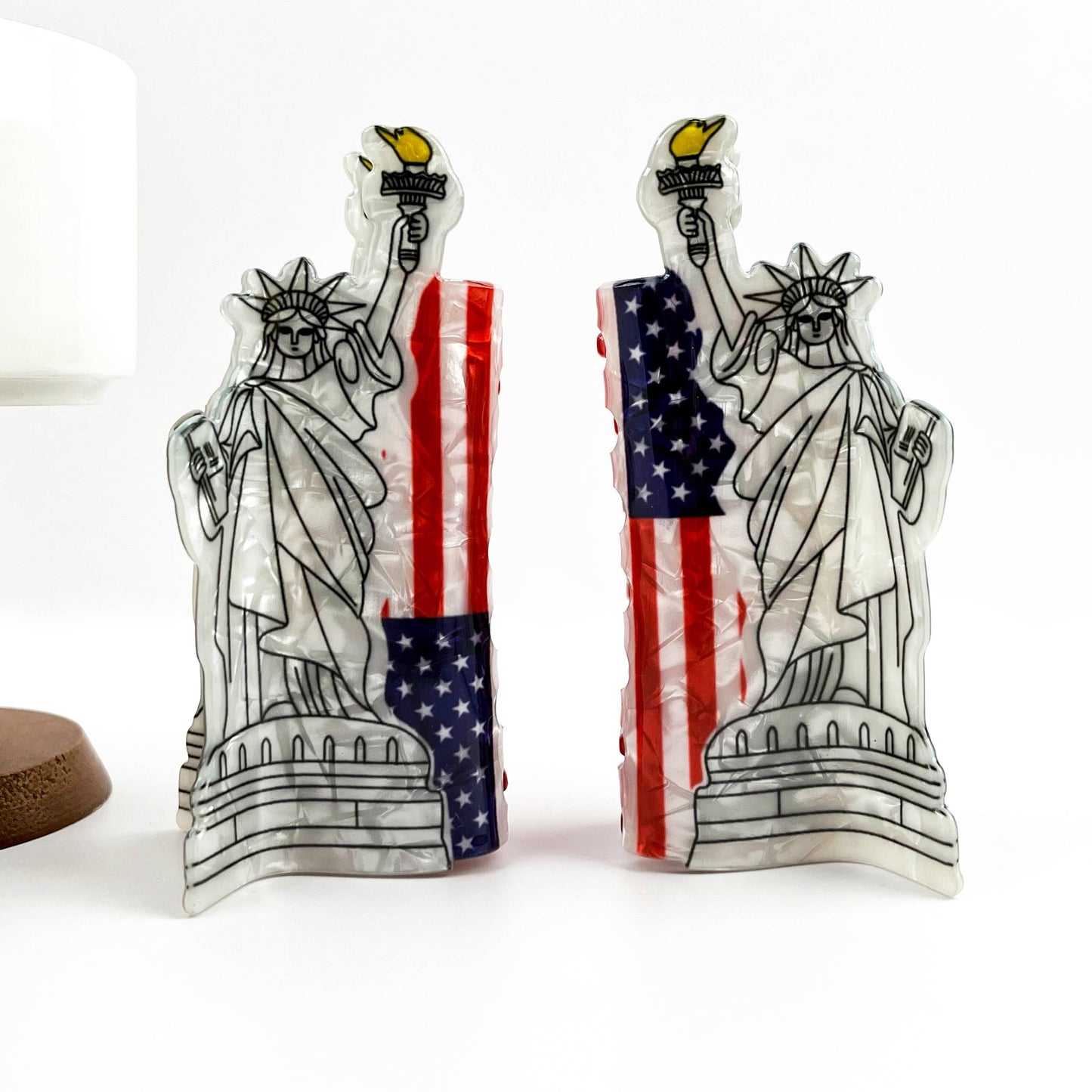 Statue of Liberty Large Hair Claw Clip