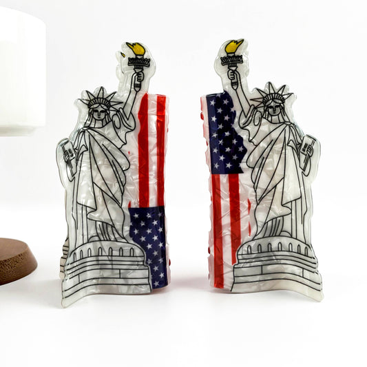 Statue of Liberty Large Hair Claw Clip