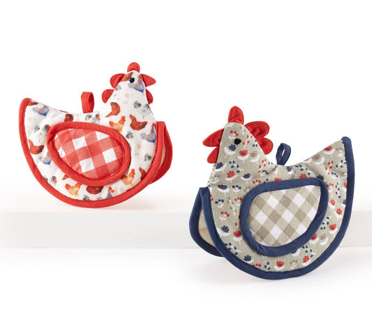 Easy to Grip Chicken Pot Holder