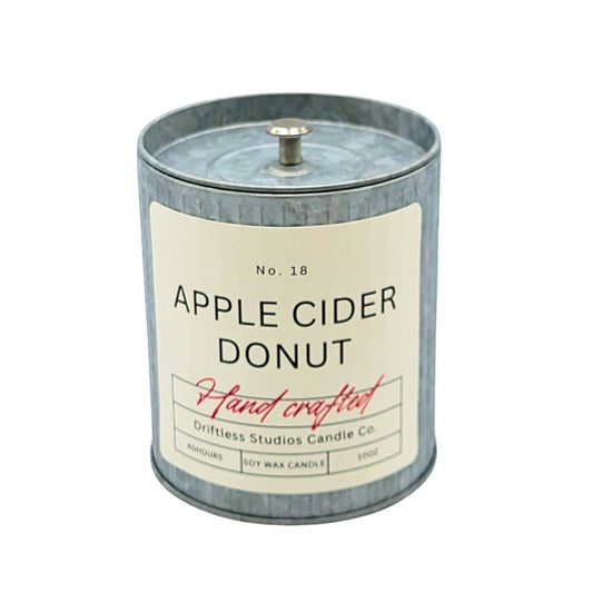Apple Cider Donut Tin Farmhouse Candle