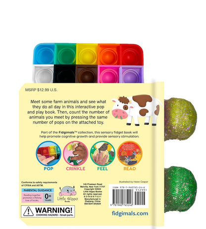 Farm Counting Sensory Fidget Book