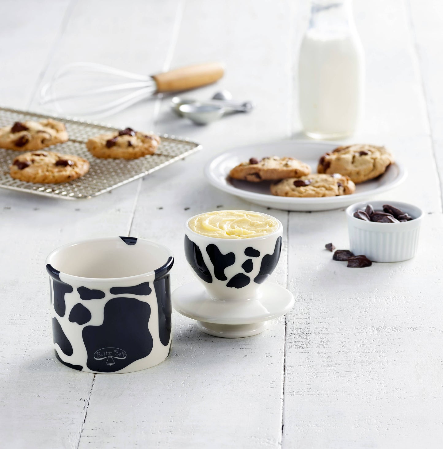 The Original Butter Bell® Crock - Farmhouse Cow