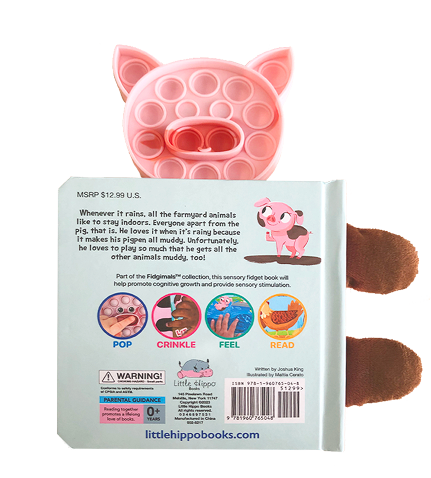 Little Pig Sensory Fidget Book