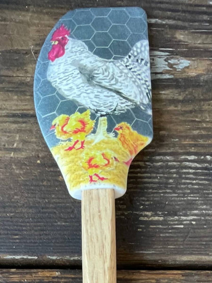 Chickens Silicone Spatula