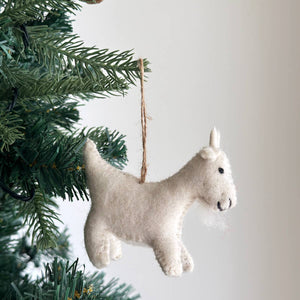 Goat Felt Ornament