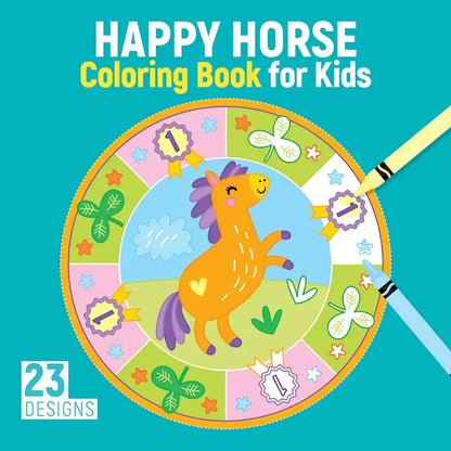 Happy Horse Coloring Book