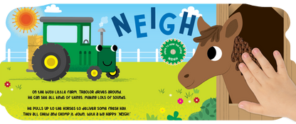 Busy Tractor and Farm Friends - Touch & Feel Sound Book