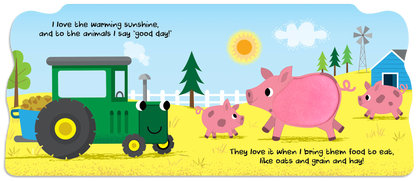 'Busy Tractor' Board Book