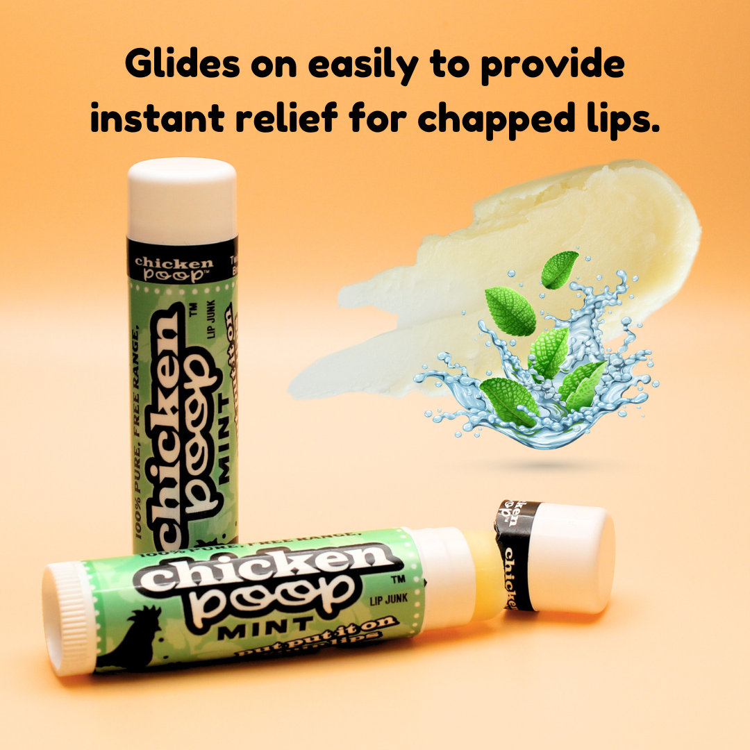 Chicken Poop® MINT All Natural Lip Balm