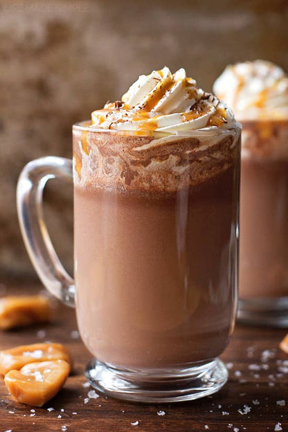 Salted Caramel Hot Chocolate 8 Oz
