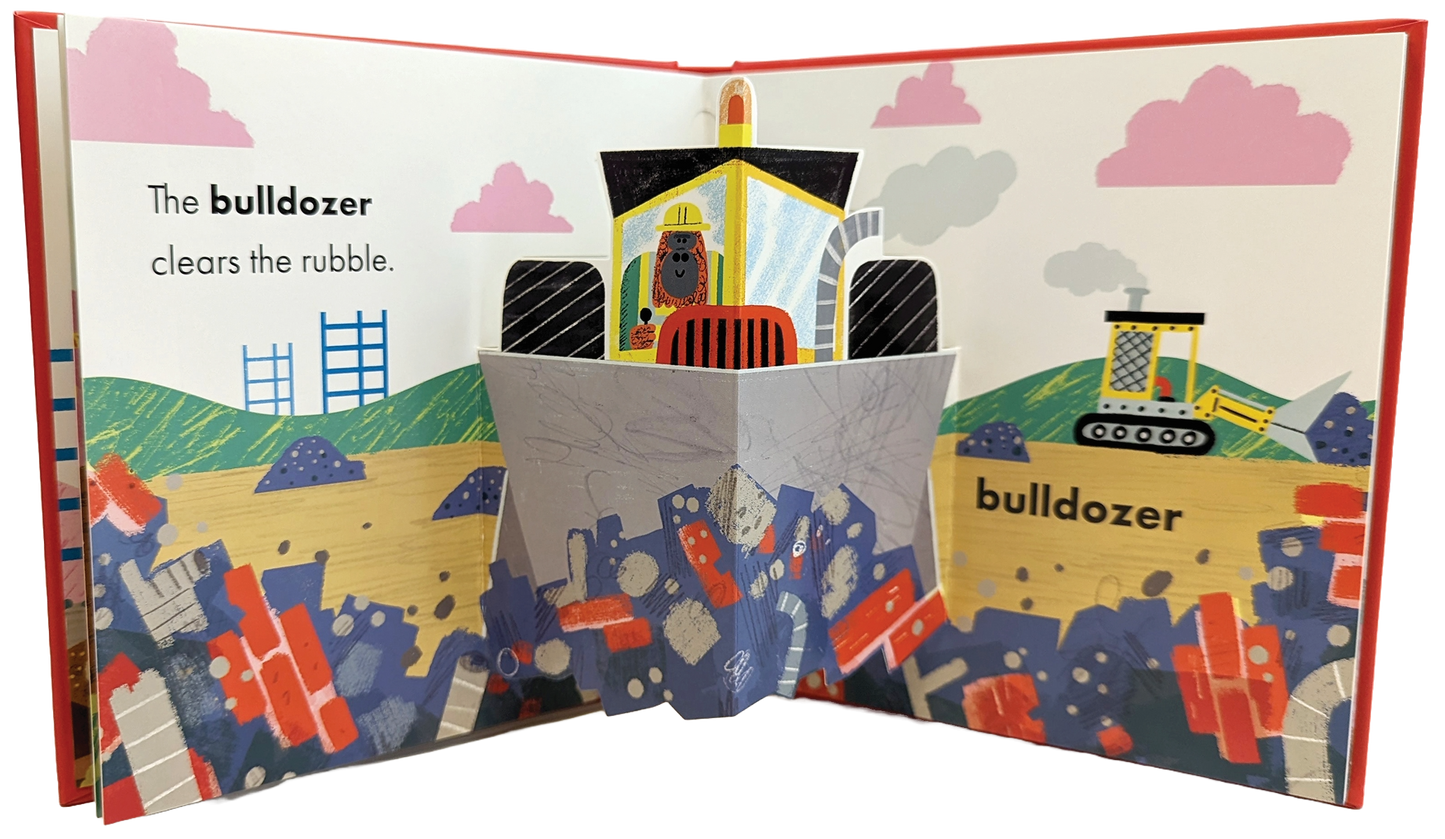 Pop-Up Vehicles: Let's Dig! Book