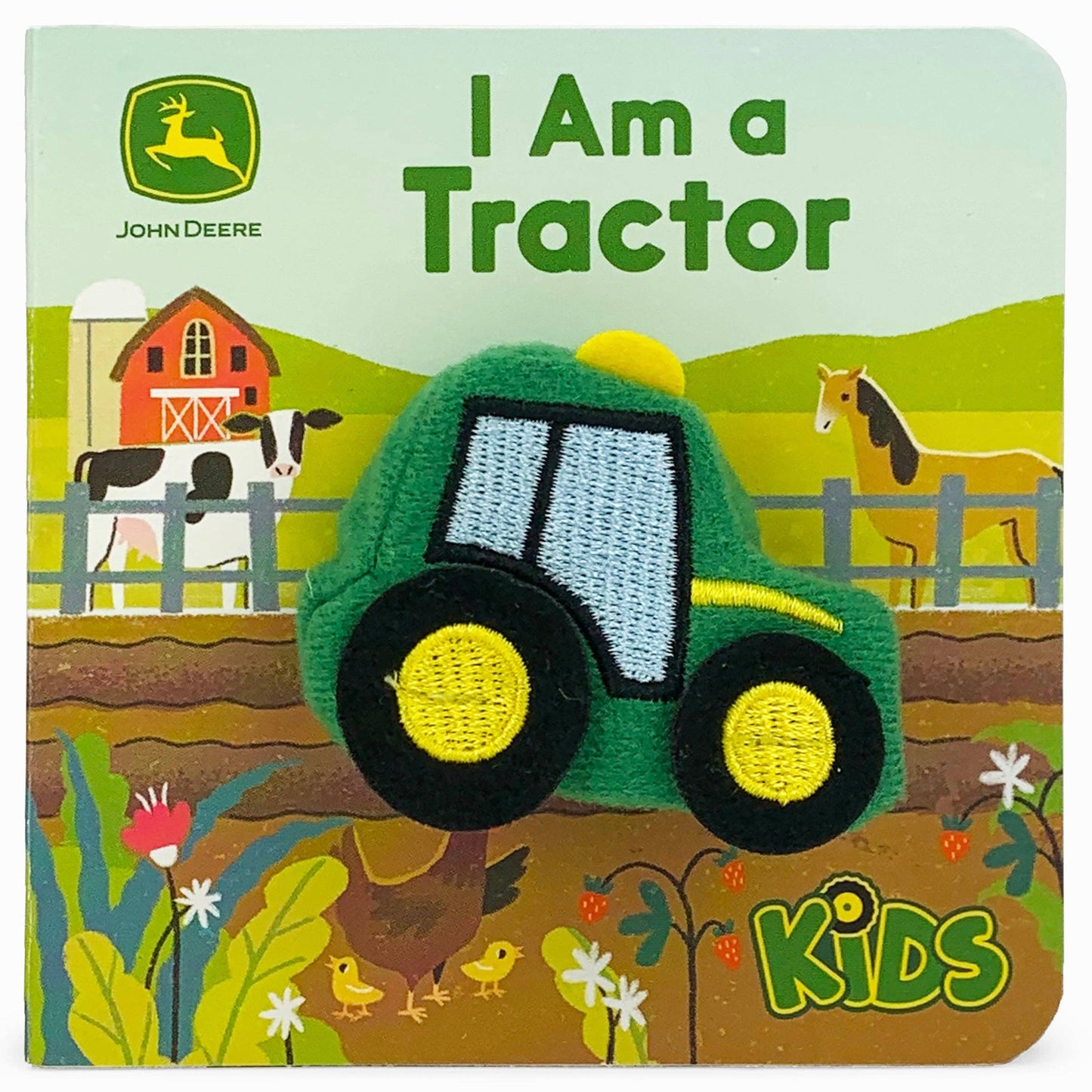 John Deere Kids I Am A Tractor Board Book