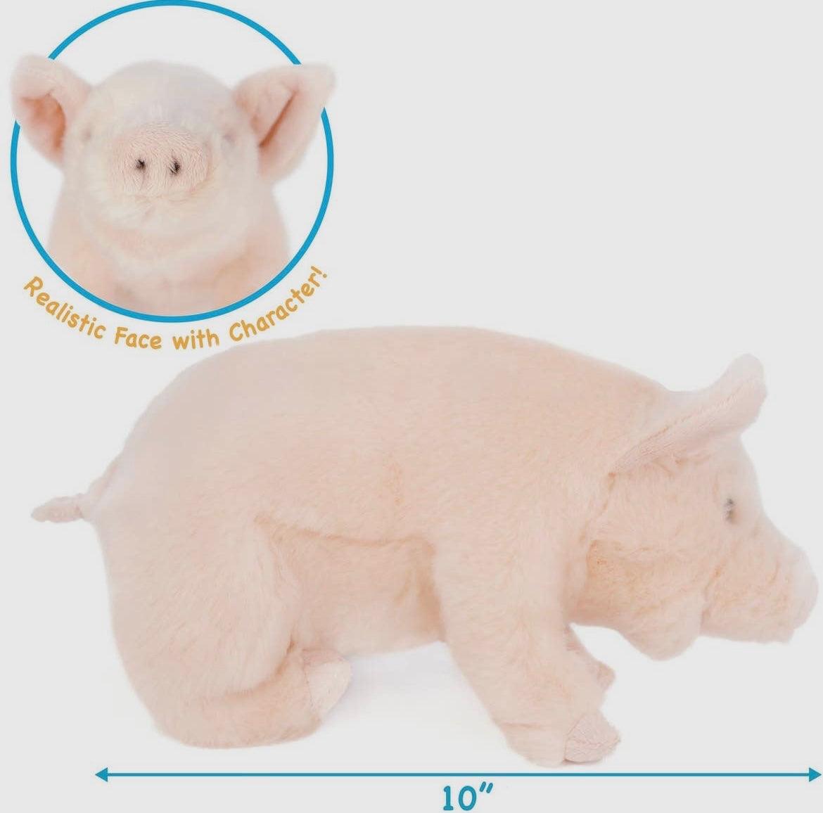 Perla the Pig -Stuffed Animal Plush - American Farm Company