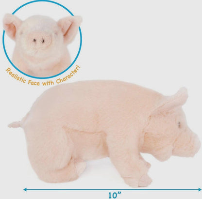 Perla the Pig -Stuffed Animal Plush - American Farm Company