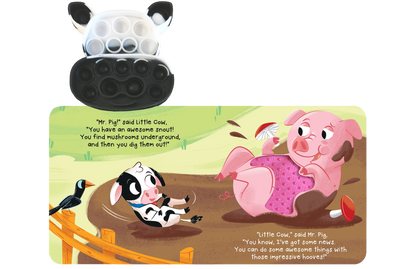 Little Cow Sensory Fidget Book