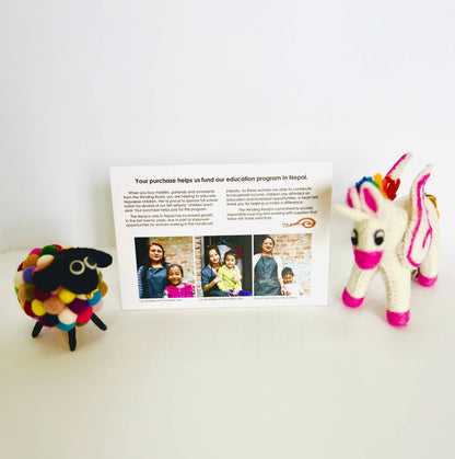 Felt Rooster Ornament