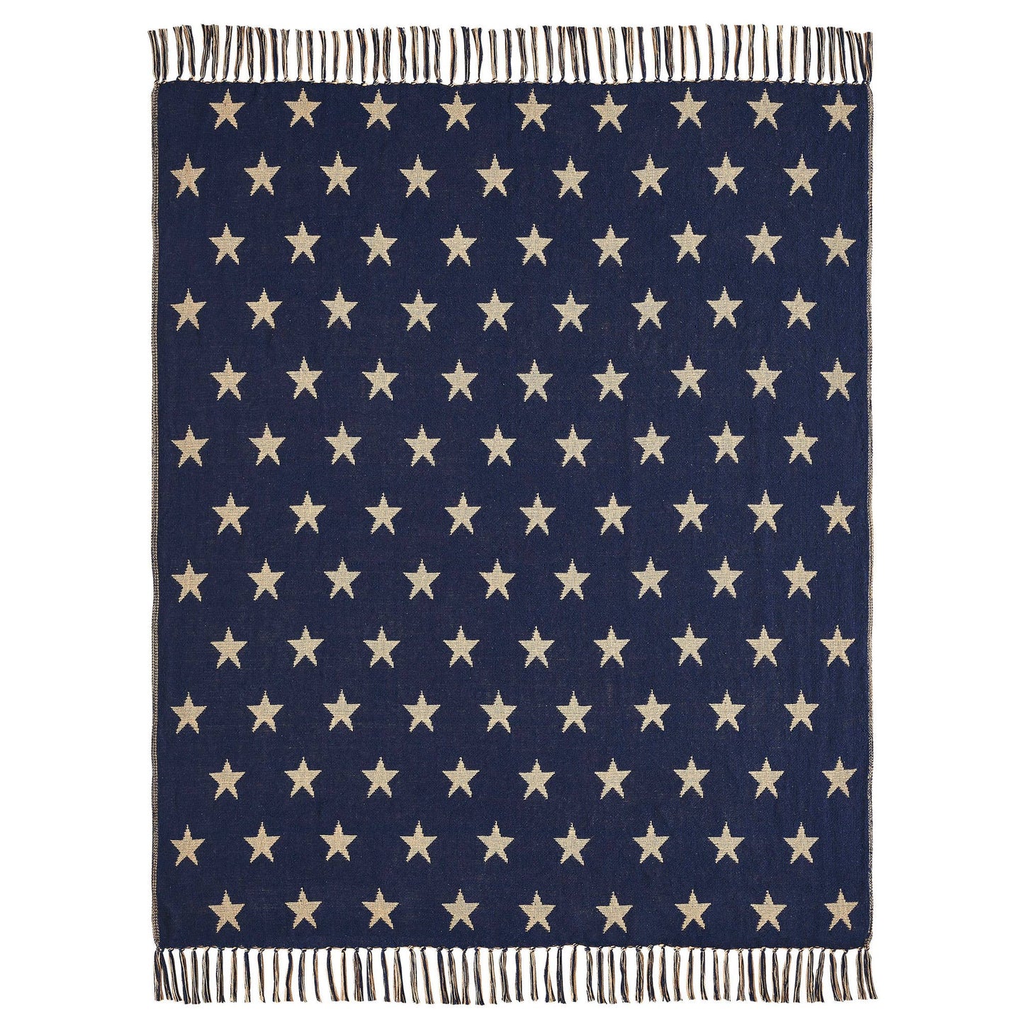 My Country Jacquard Stars Woven Throw