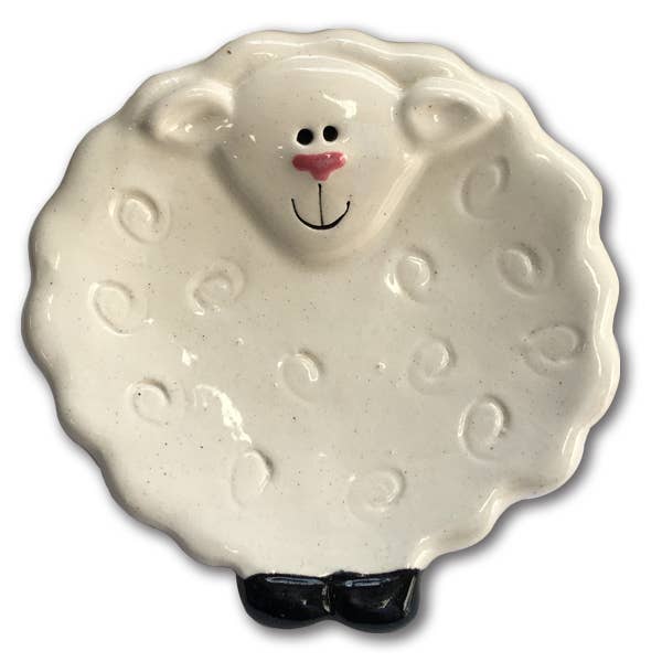 Ceramic Sheep dish