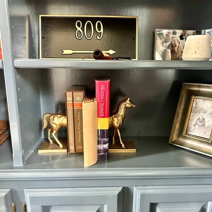 Decorative Horse Bookend Set