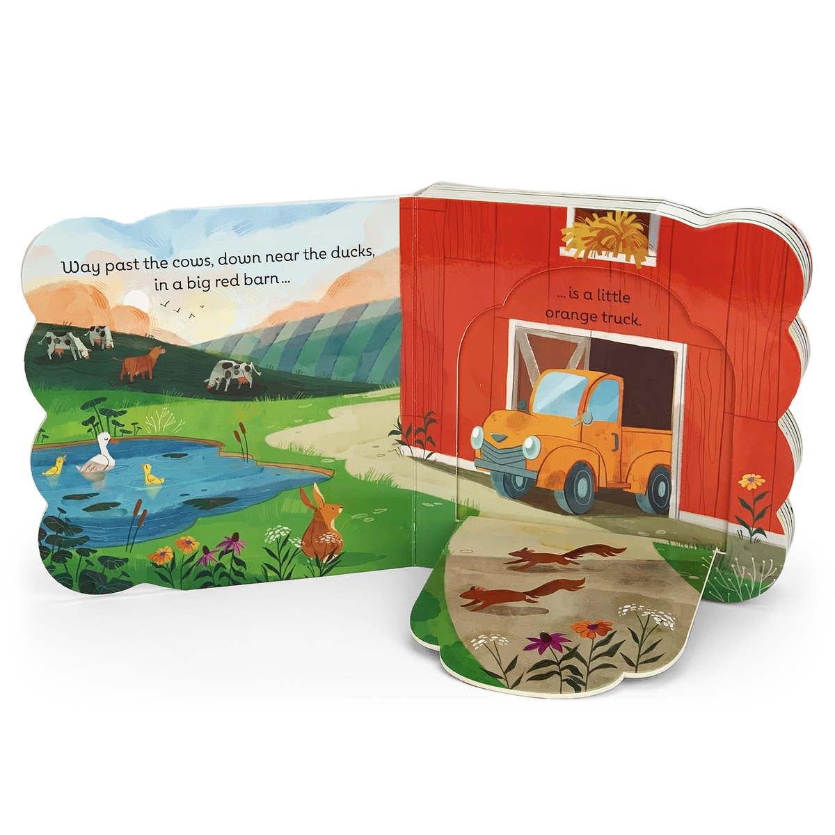 Little Orange Truck Lift-a-Flap Novelty Board Book