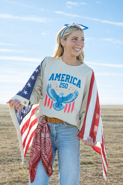 Vintage Eagle 'America 250' Crewneck
