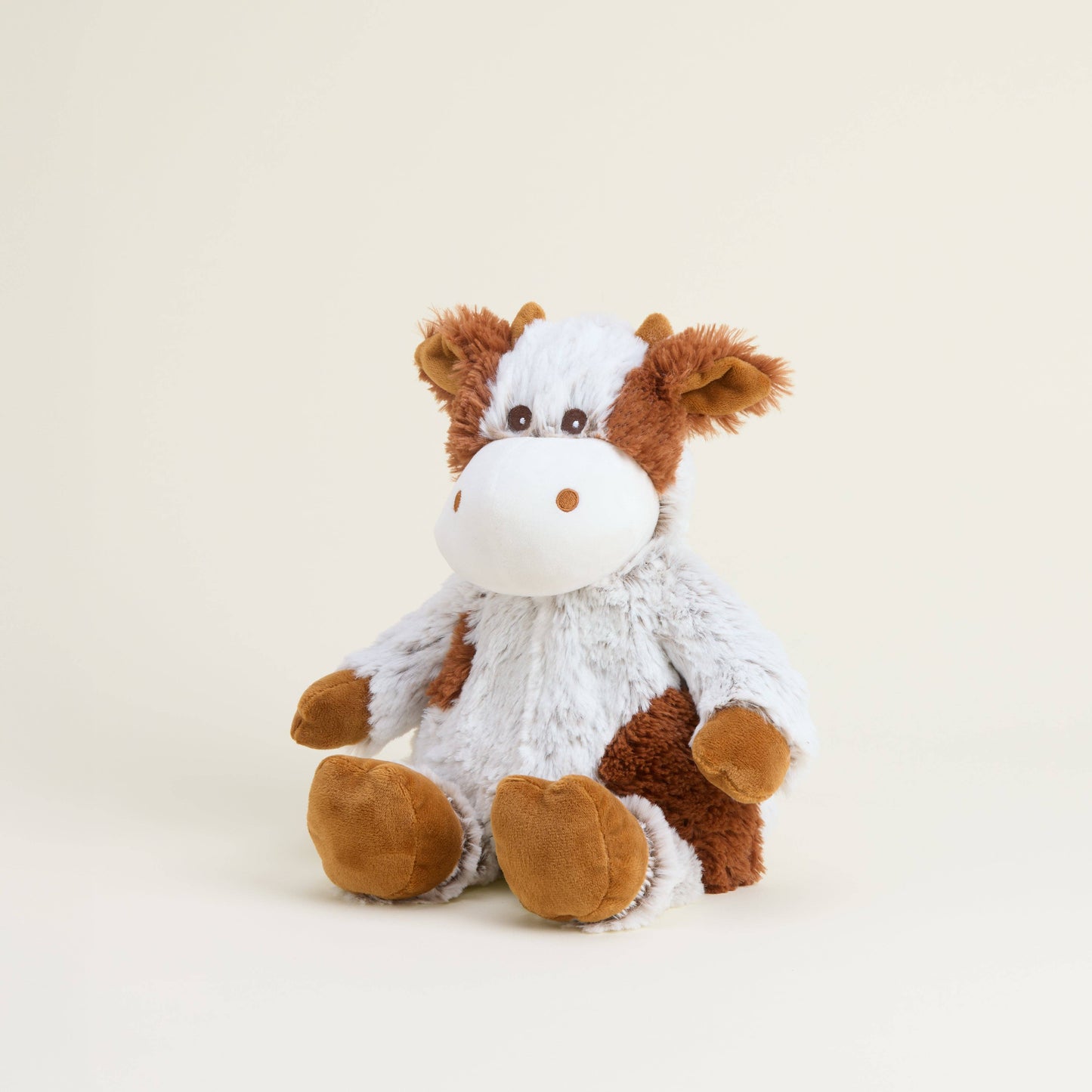 Cinnamon Latte Cow Warmies Plush - 13"