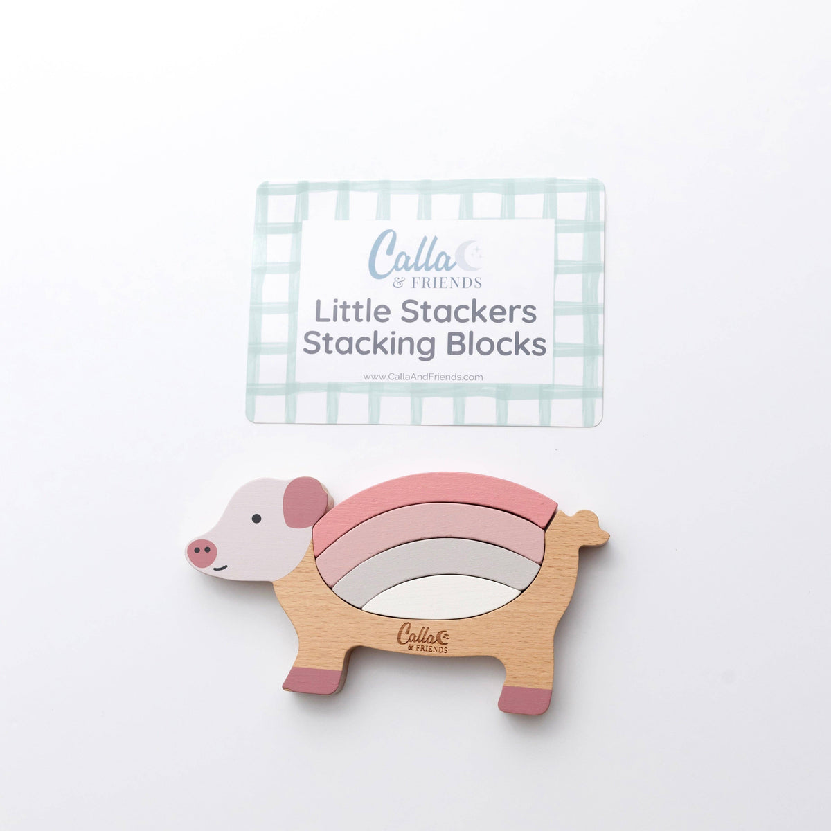 'Peaches the Pig' Little Stackers