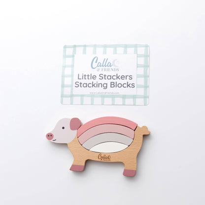 'Peaches the Pig' Little Stackers