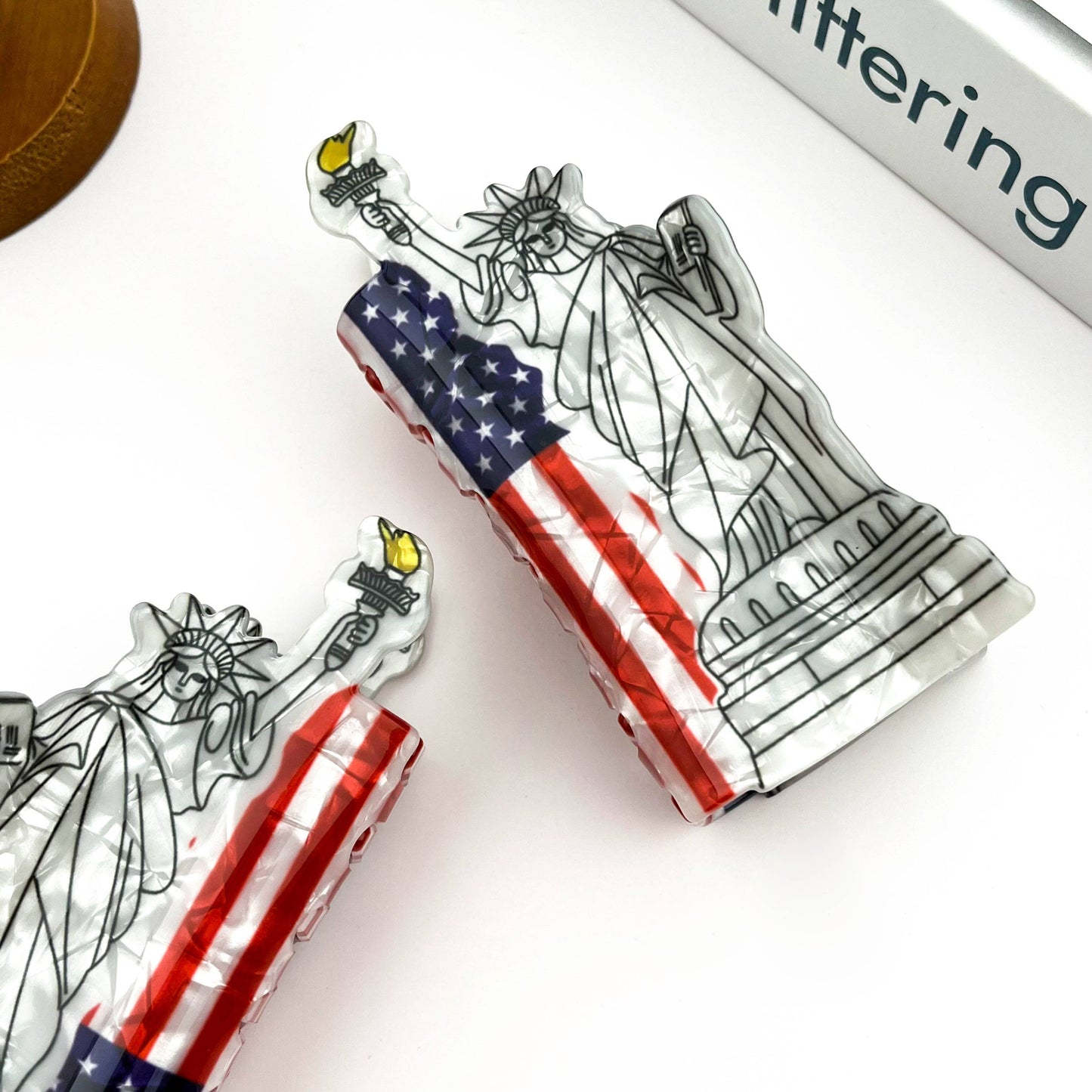 Statue of Liberty Large Hair Claw Clip