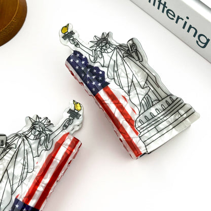 Statue of Liberty Large Hair Claw Clip