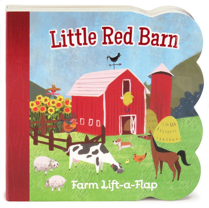 Little Red Barn Interactive Lift-a-Flap Board Book