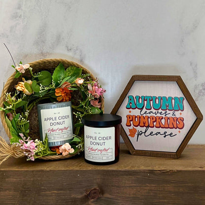 Apple Cider Donut Tin Farmhouse Candle