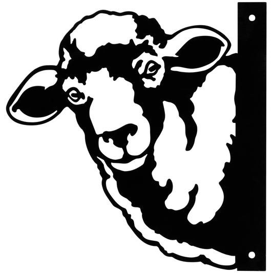 Metal Sheep Outdoor Decor
