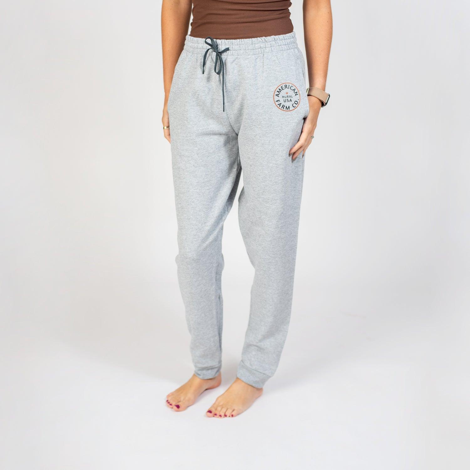 Rural USA Grey Joggers - NEW - American Farm Company