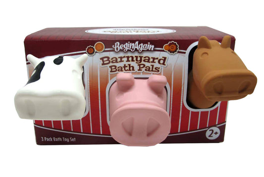 Barnyard Bath Pals - Set of 3