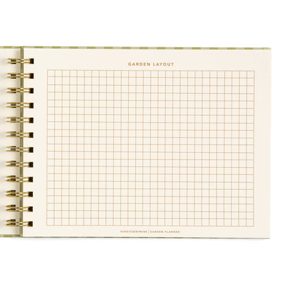 Life On The Homestead Gingham Garden Planner