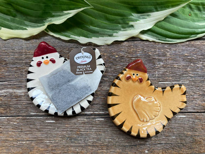 Mini Chicken dish spoon rest