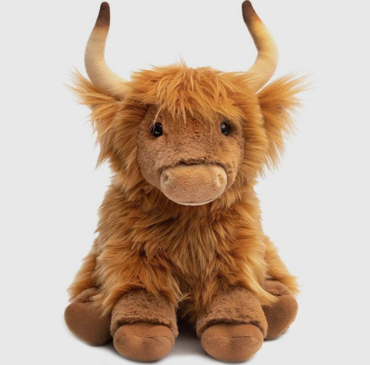 Henley the Highland Cow Stuffed Animal - American Farm Company