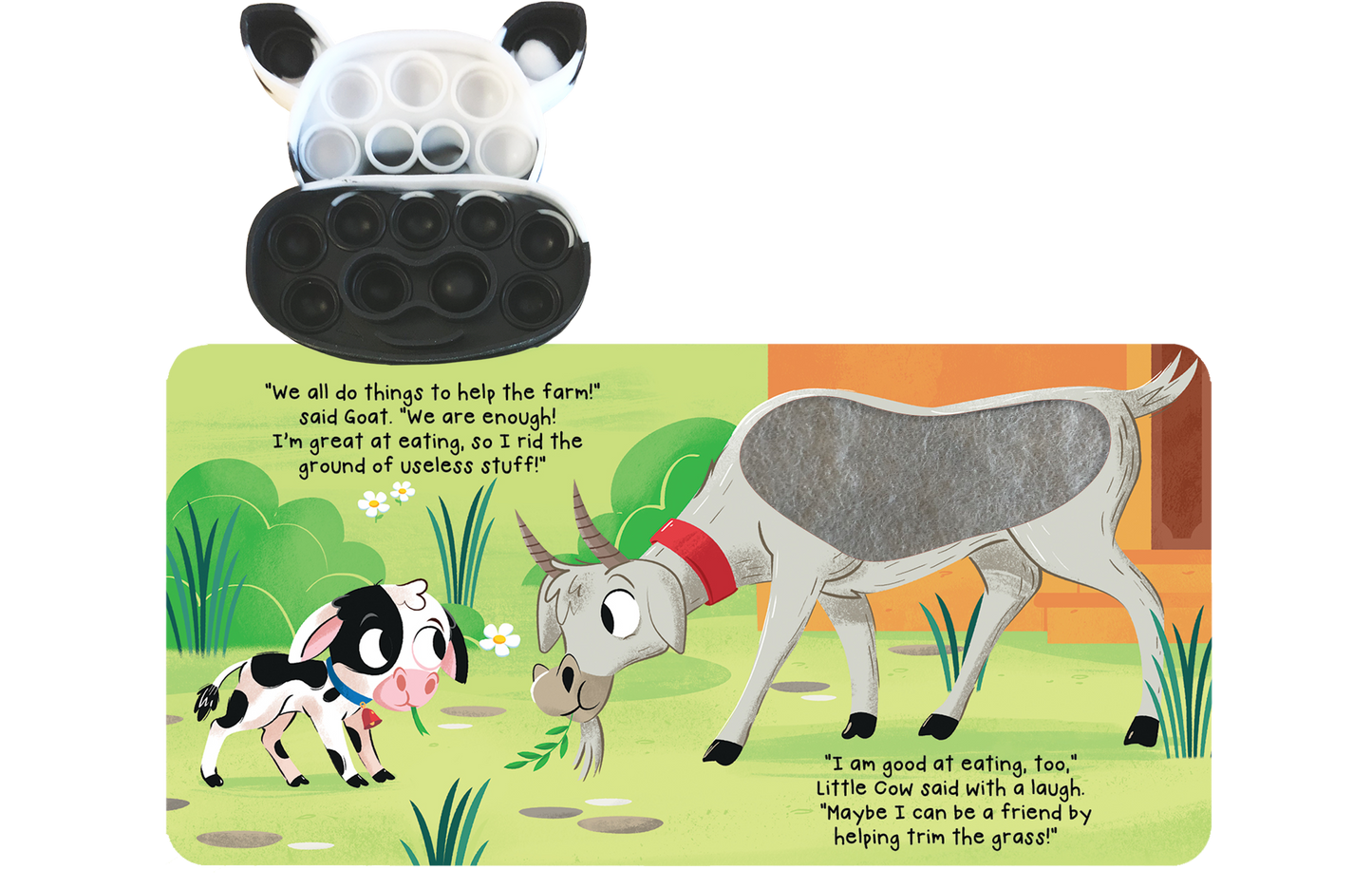 Little Cow Sensory Fidget Book