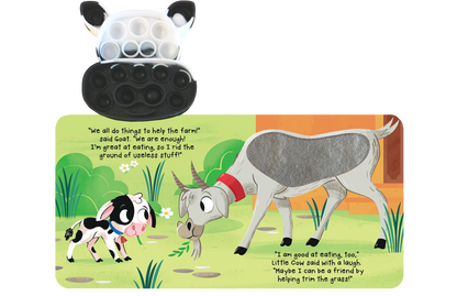 Little Cow Sensory Fidget Book
