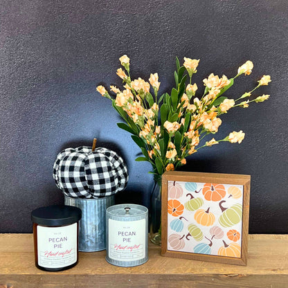 Pecan Pie Tin Farmhouse Candle