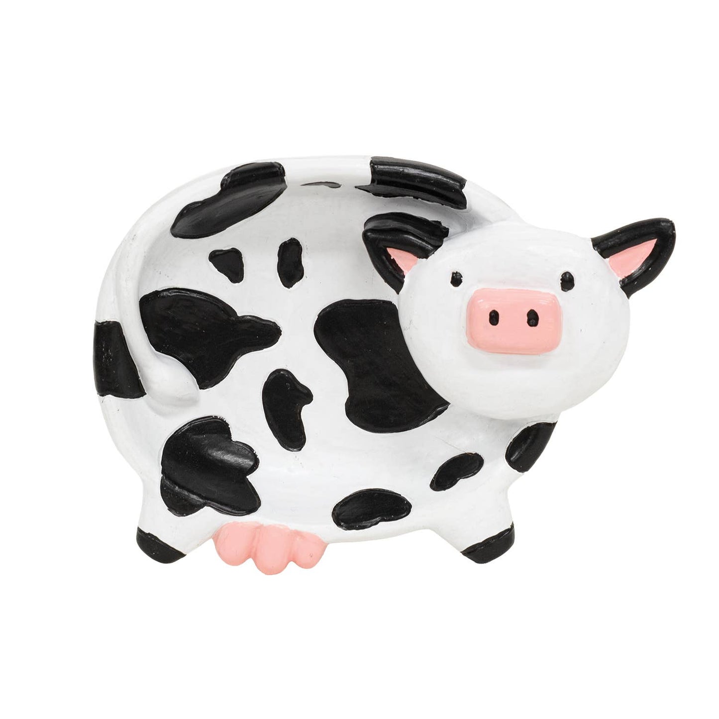 Black & White Cow Trinket Dish