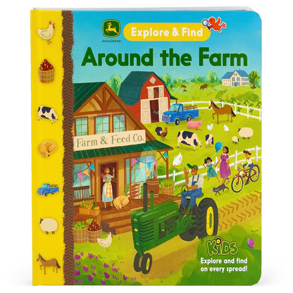 John Deere Kids Around the Farm Board Book