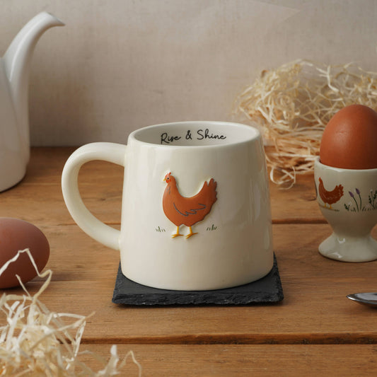 Chicken 'Rise And Shine' Mug