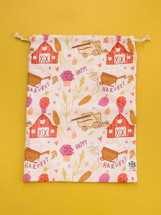 Happy Harvest Bread Bag