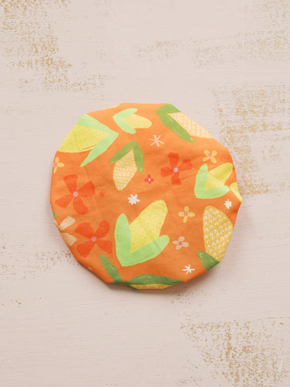 Corn & Flowers Bowl Cover